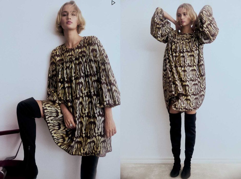 Новые платья H&M хлопок / лен, L(50/56)