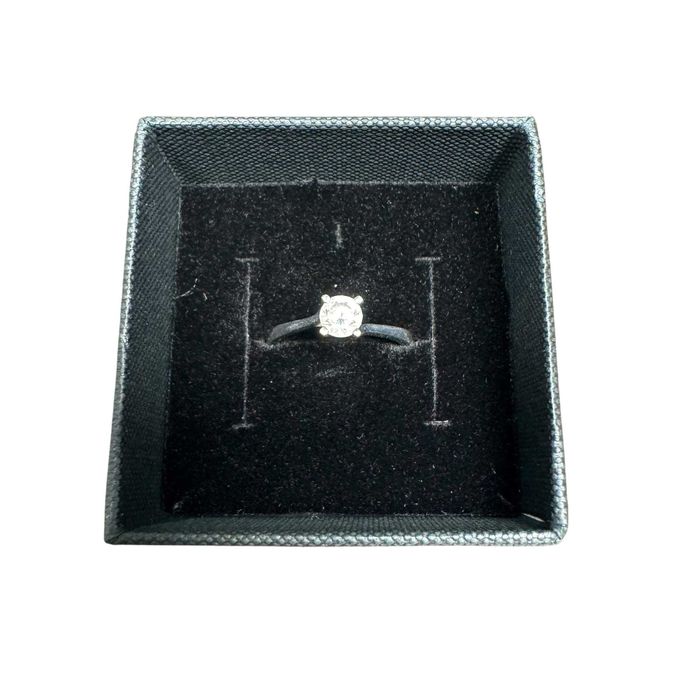 Пръстен 14к Бяло Злато С Камък | Gold | Bqlo Zlato