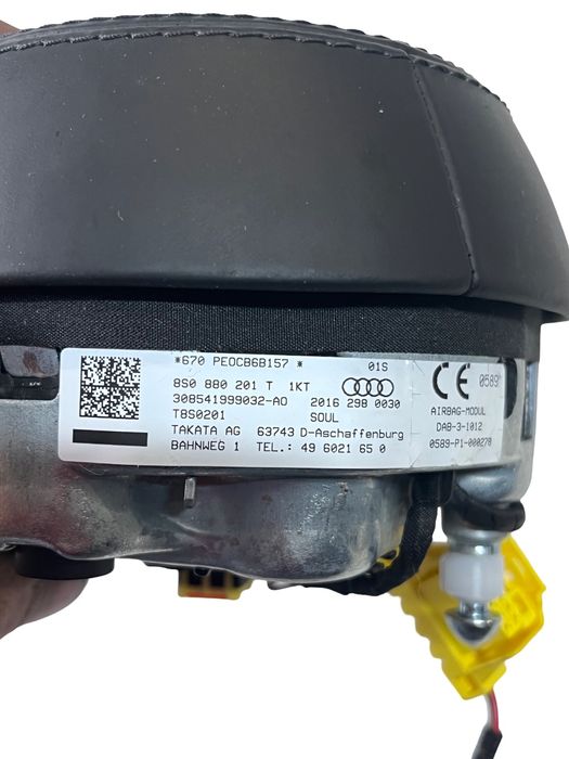 Airbag Volan Audi Tt Iii Coupe Fv3, 8S 2014 -> 8S0880201T