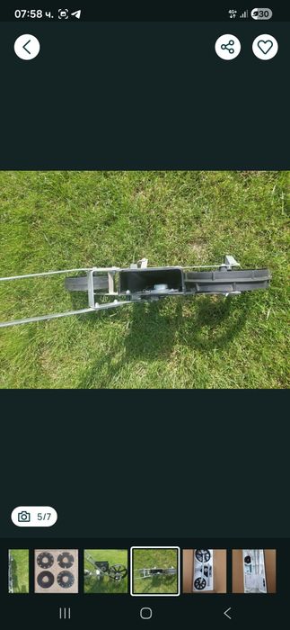 Ръчна едноредова сеялка