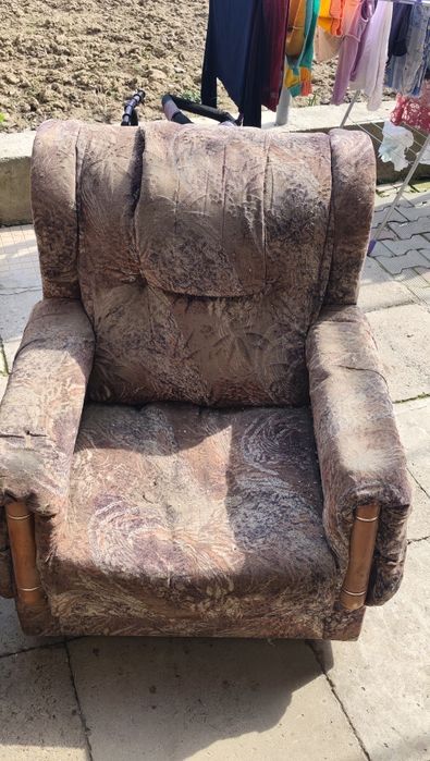 Divan kreslo tekinga