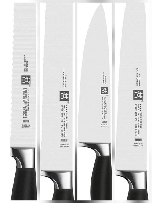 Zwilling комплект ножове със самозаточващ блок  Gourmet  7 части