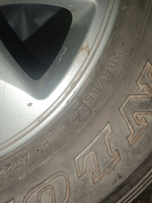 Колесо tlc200, Dunlop 285/65/17