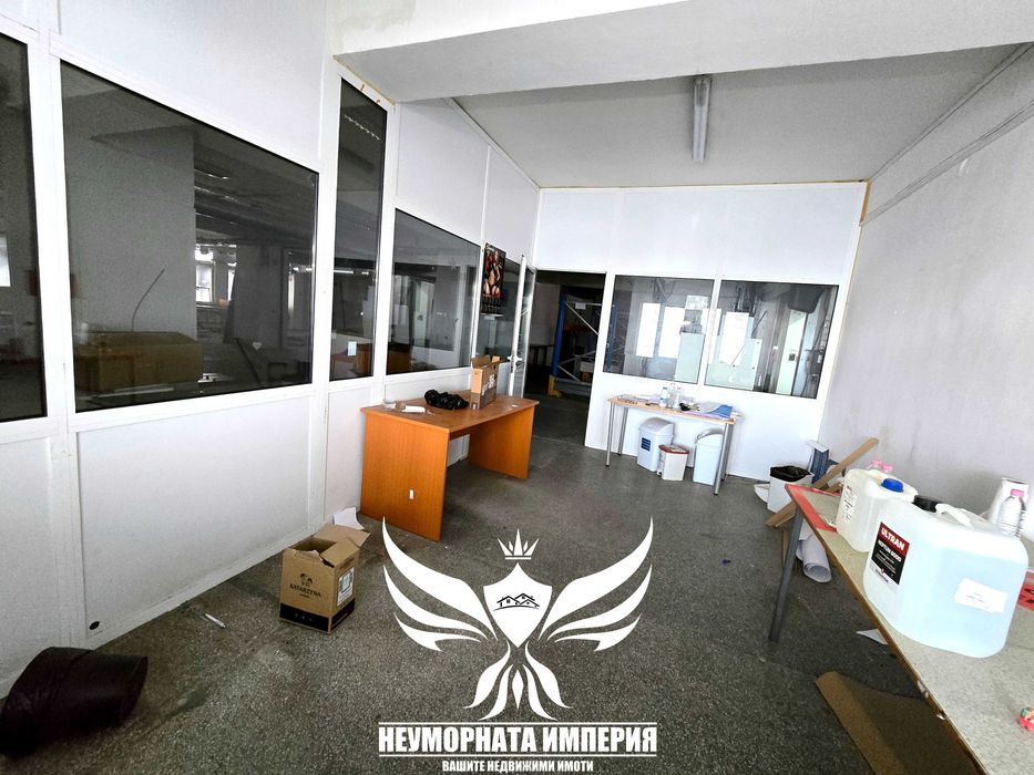 Под наем помещение, офис, склад, цех ателие 357кв.м гр.Пловдив западен