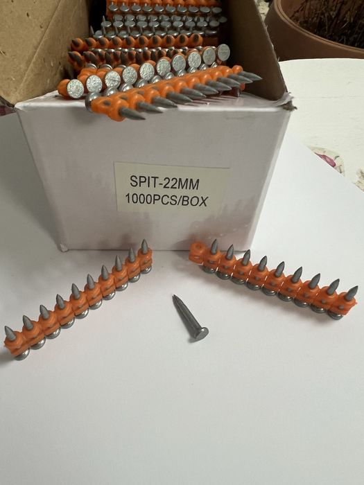 1000 Cuie pistol spit pulsa de 22 mm