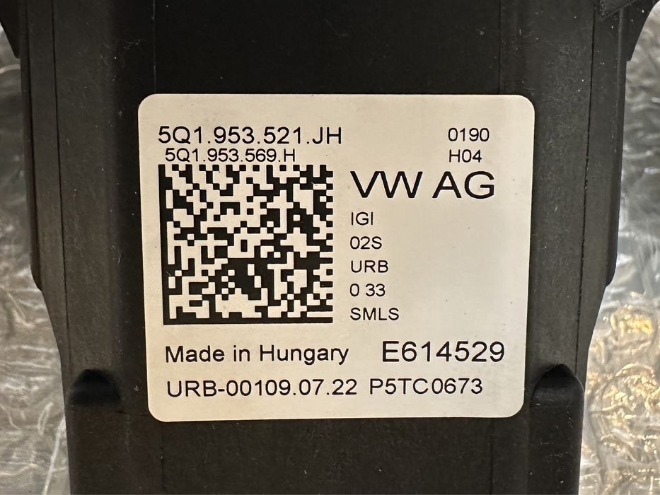 Spira volan / SZL VW T Roc : 5Q1953569H / 5Q1953502AA