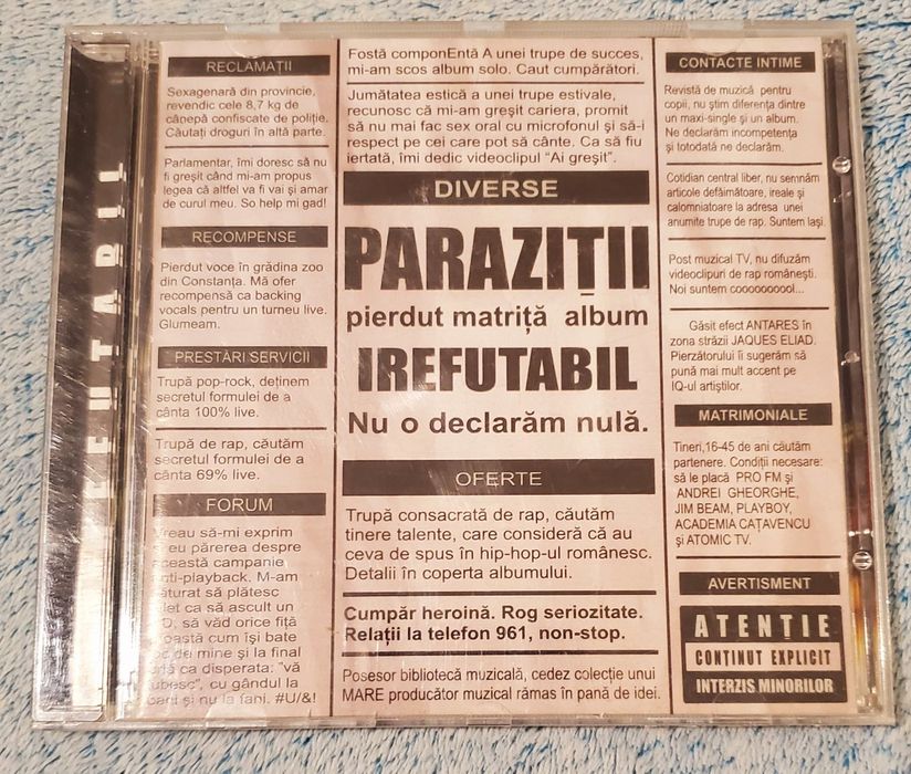 Parazitii Irefutabil