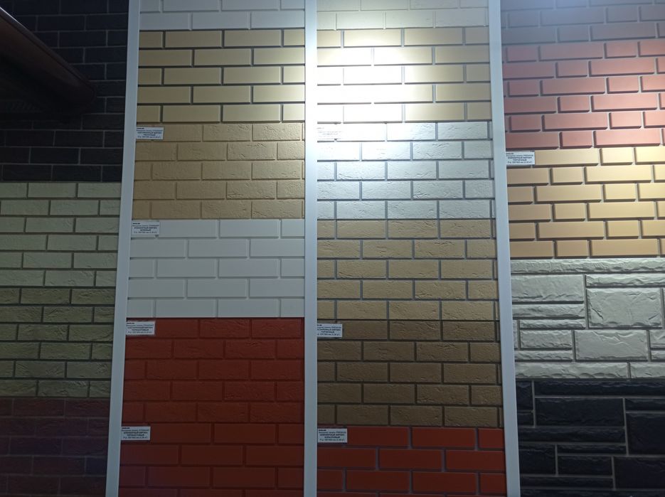 Фасадные панели КИРПИЧ. Сайдинг под кирпич.