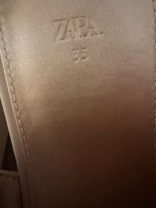 Zara нови балеринки,пантовки 34-35 размер