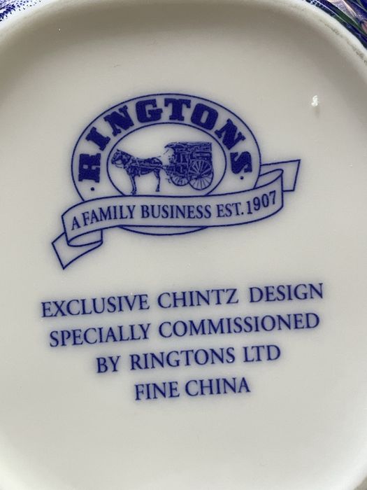 Чайный набор Ringtons Solitaire Chintz. Винтаж