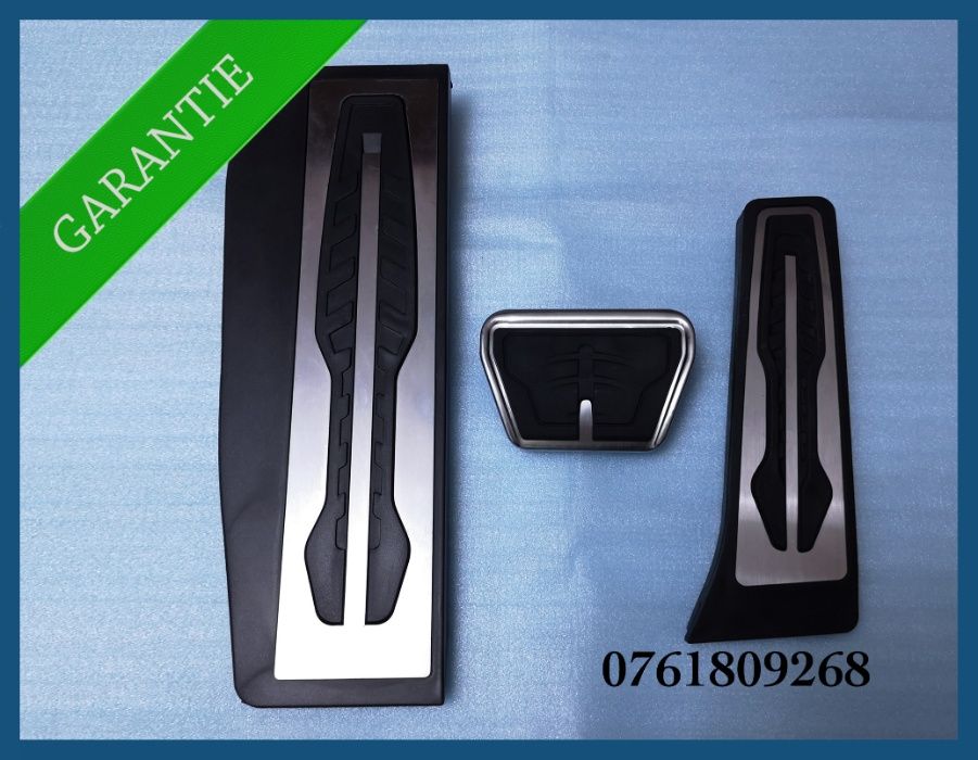 Pedale M / ornamente inox + footrest BMW Seria 1 2 3 4 5 6 7 X3 X5 X6