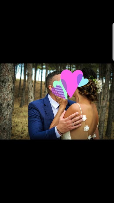 Булчинска рокля по модел Musse by Berta