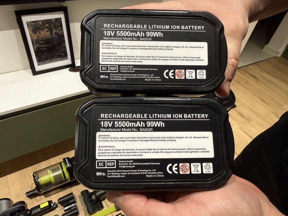 Акумулаторна прахосмукачка Ryobi RASV18BL