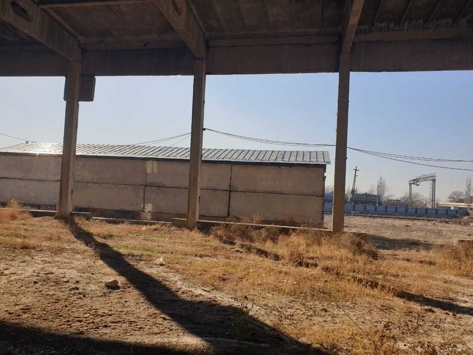 ЖД тупик с ангаром