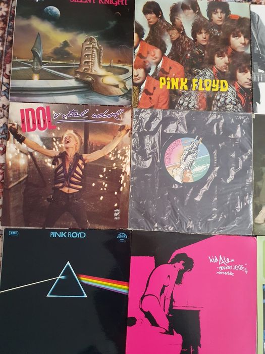 Discuri vinil Fleetwood Mac Dire Stratis Chris Rea Pet Shop Boys  Kim Wilde Pink Floyd  Billy Idol  Phil Collins  Van Halen Kate Bush  Sade, Bollywood