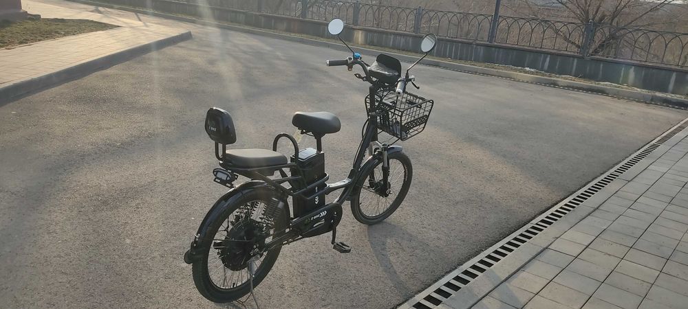 Электровелосипед E-Bike 500W  22  Black