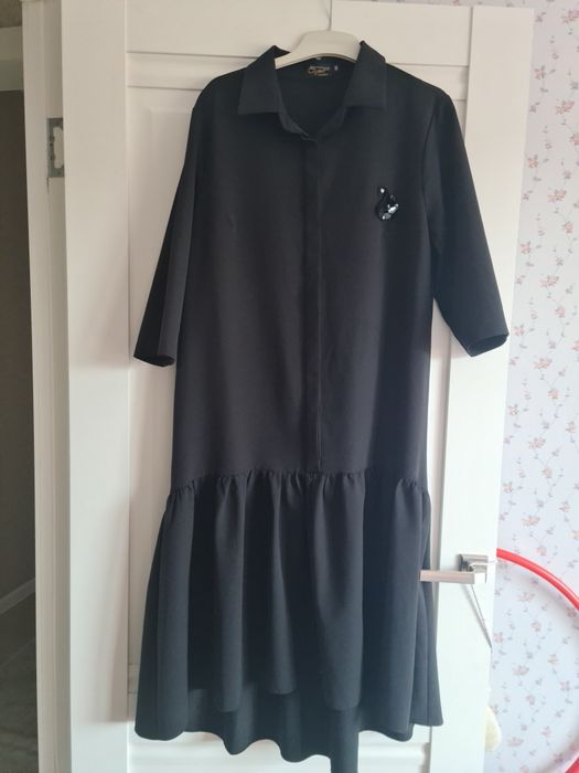 продам чёрное платье 50размер