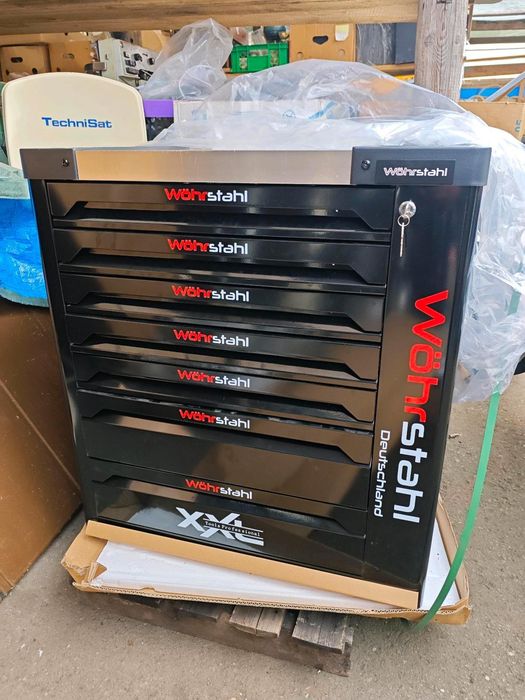 Количка с инструменти Wohrstahl XXL 419 части