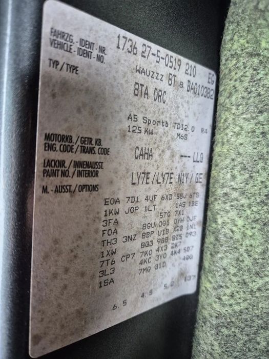 dezmembram audi a5 2011 2.0 tdi caha capota motor bara fata /aripa /tr