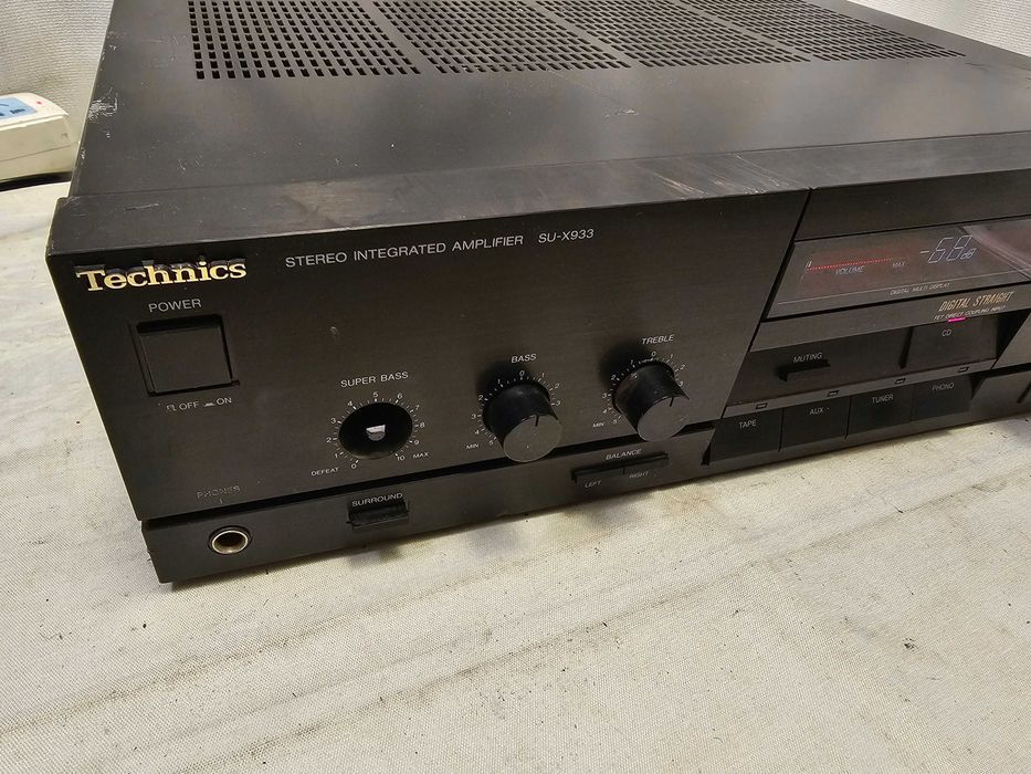 Amplificator Technics SU-X933 Stereo New Class A | Stație Audio, Phono, 330W, Japonia