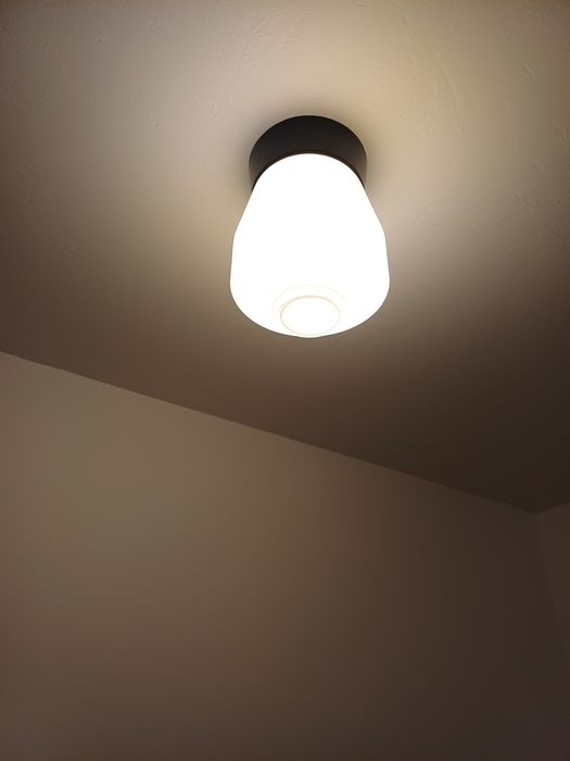 Accesoriu decorațiune lumina vintage colectie opalina Germania 1960