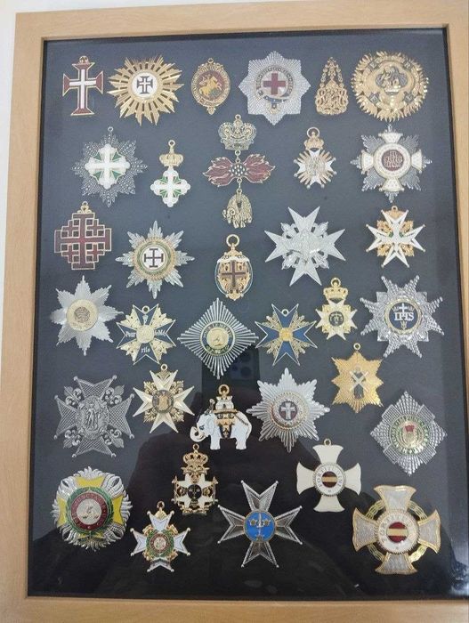 ордена, муляжи в наборе... Россия, СССР, Зарубежные награды