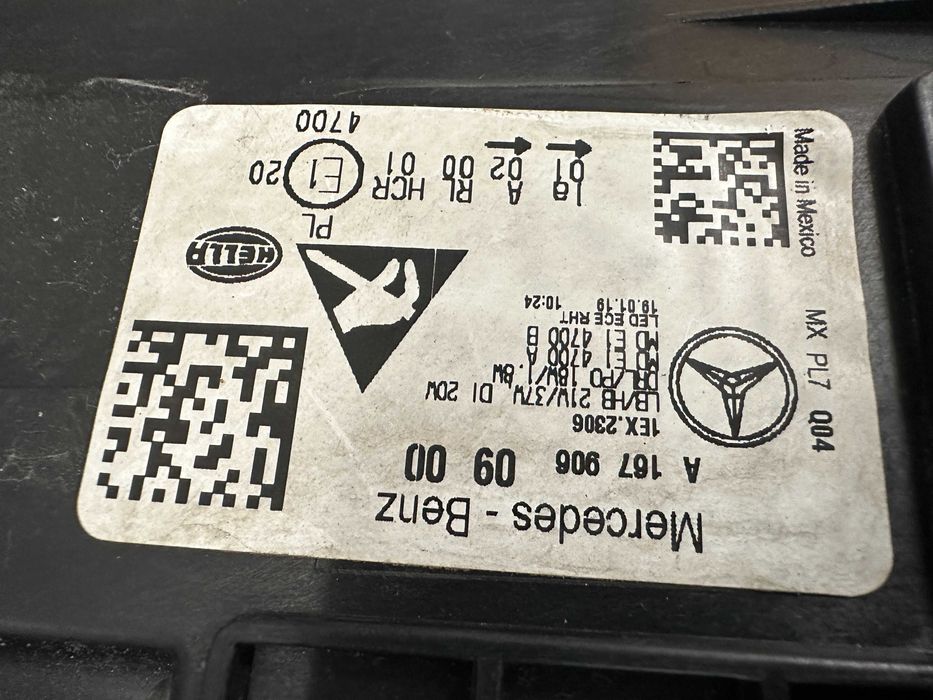 Фар фарове десен Mercedes GLE W167 far farove Мерцедес ГЛЕ 167 Led