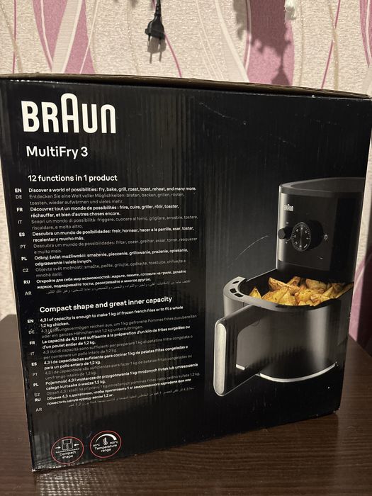 Аэрогриль Braun multifry3