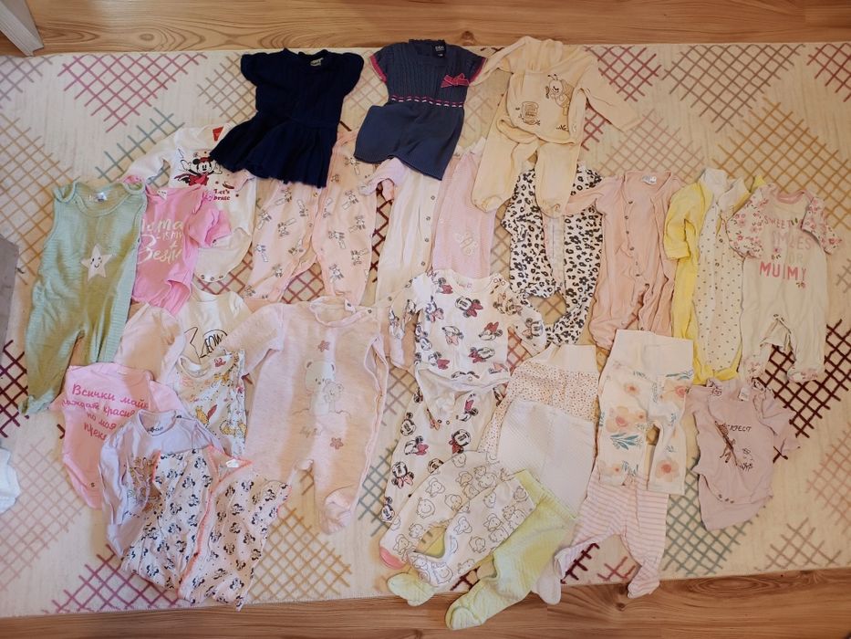 Бебешки дрехи 0-6 месеца