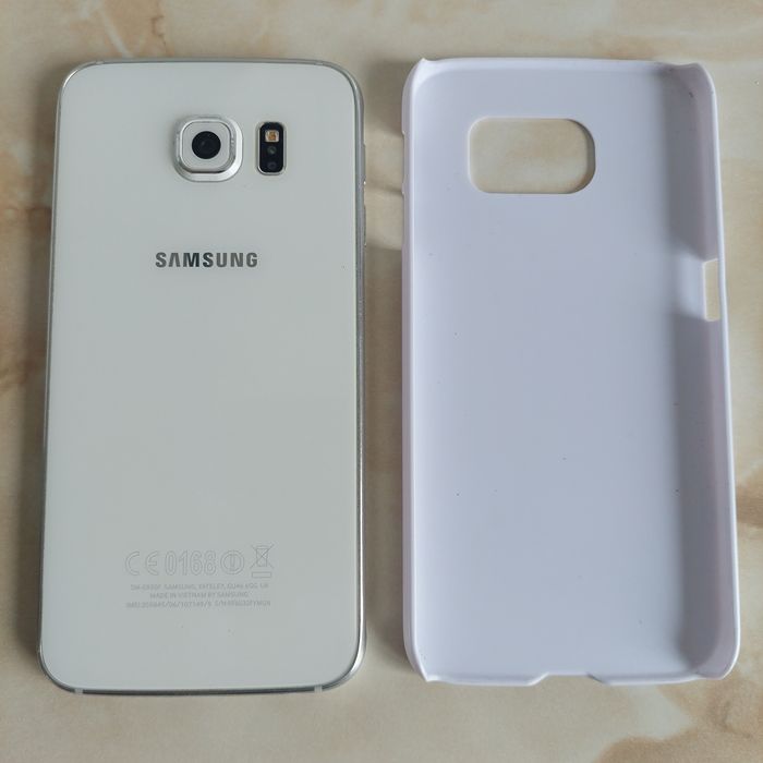[S6] Vând Samsung Galaxy S6 White/Alb fără probleme + husă /poze reale