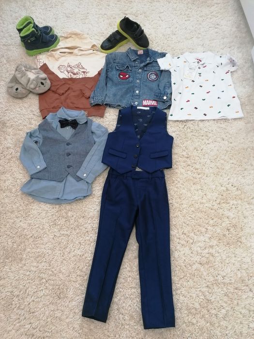 Lot hăinuțe băiețel 2-4 ani