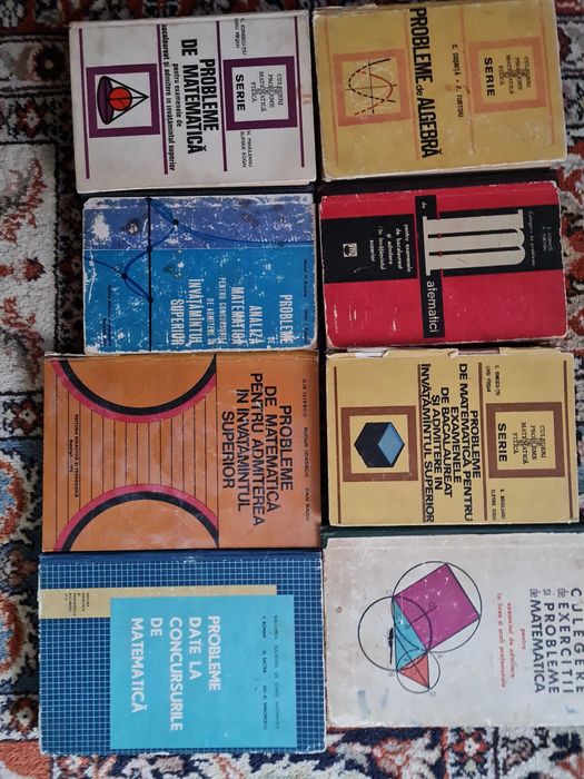 Culegeri de probleme de matematica si fizica