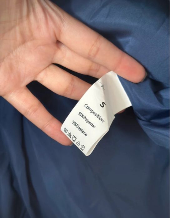 Palton dama bleumarin