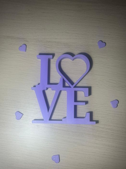 Decor Interior „LOVE”  – Cadou Personalizat / Design Modern