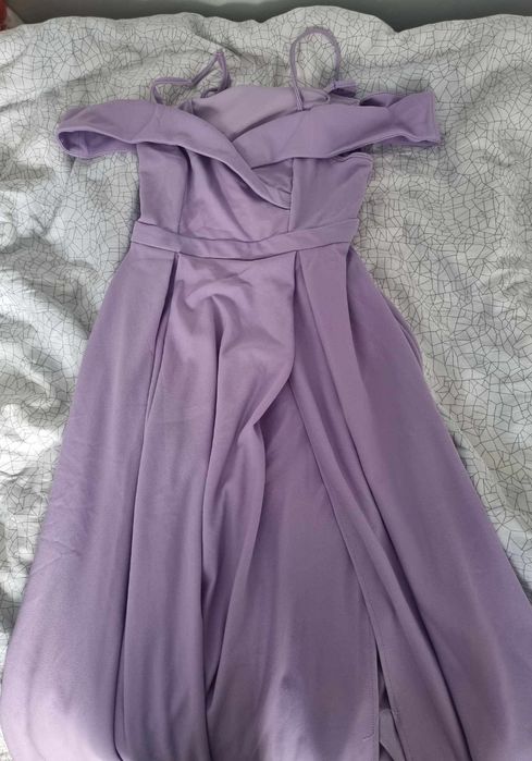 Rochie lila eleganta pt evenimente, bal  banchet sau domnisoara onoare