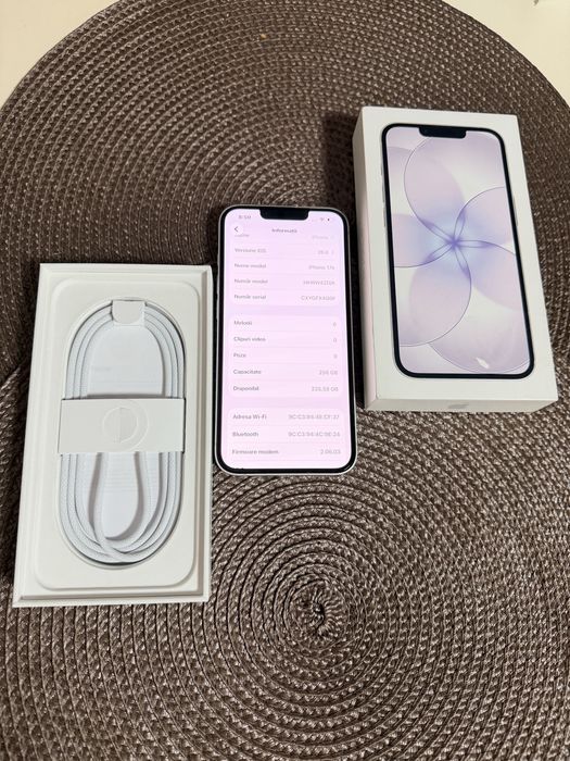 iPhone 17E 256GB Ca Nou Garantie Activa 5G Titanium White ALB