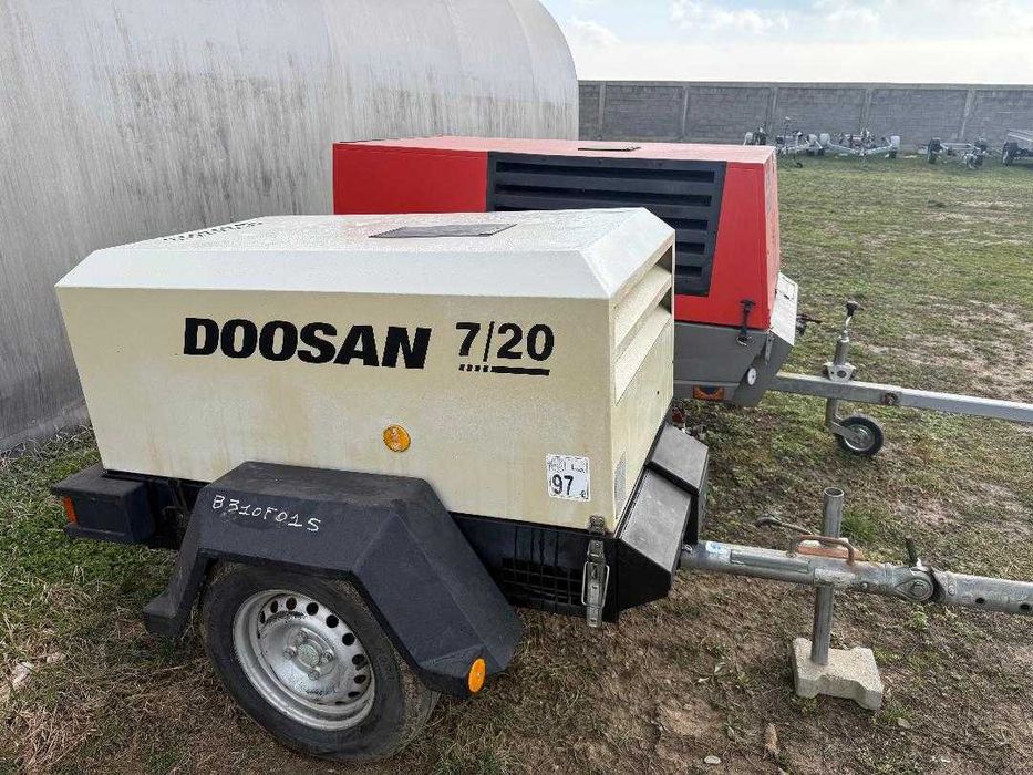 motocompresor kaese m50 si doosan 7/20