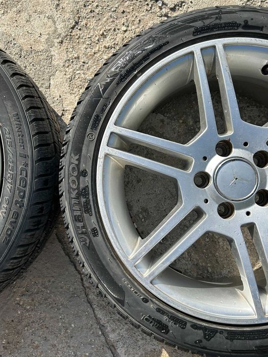 Jante Mercedes R17 5x112 AMG 215/45 R17 w204 c class