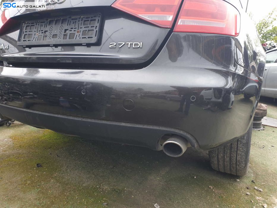 Bara Spoiler Spate cu Locas Senzori Parcare cu Imperfectiuni Audi A4 B8 Berlina Sedan NFL Non Facelift 2008 - 2012 Culoare LZ7L [K4639]