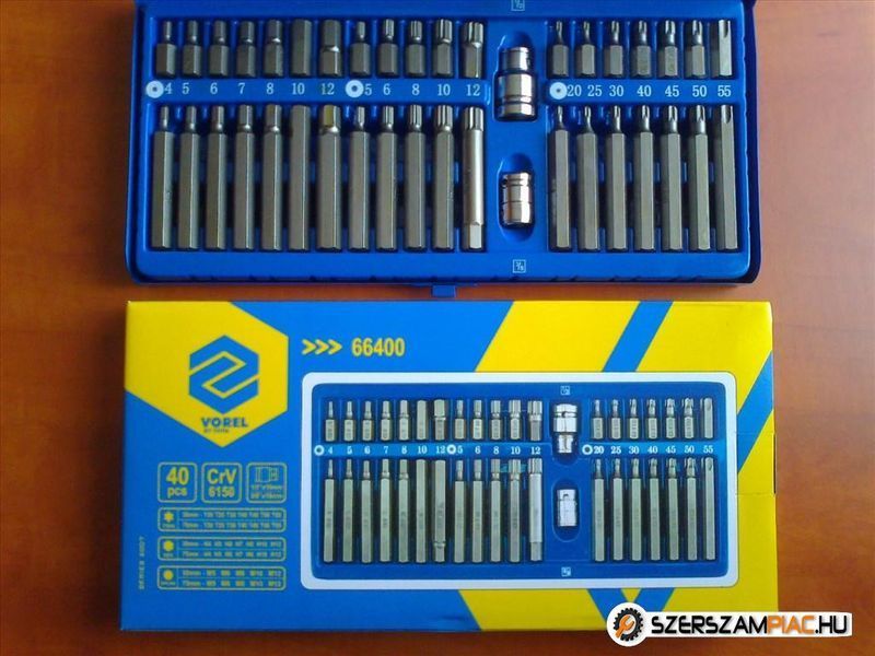 Комплект битове Cr-V 40 части