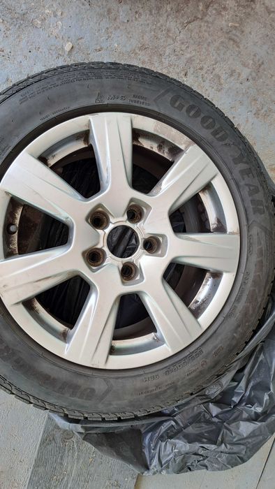 Jante aliaj 5x112mm  cu anvelope iarnă 205/60 R16, Audi A4 B8, B9, A6