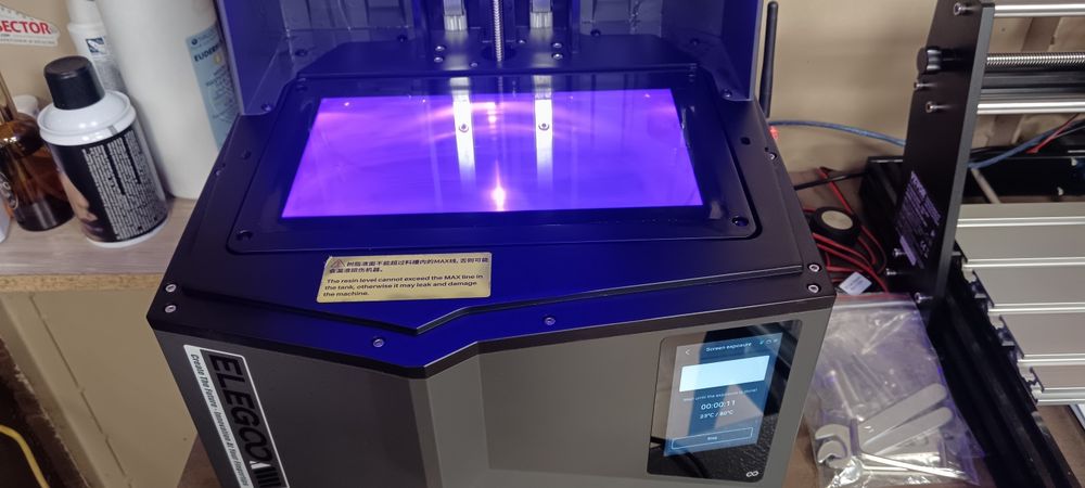 3D принтер Елегоо Сатурн Ултра 12к