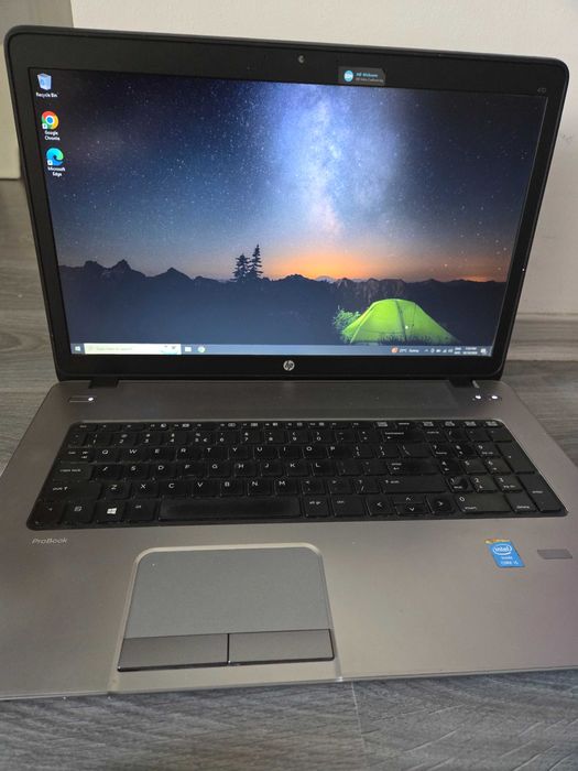 Laptop Hp470, 17", i5 gen 4, 8 gb ram, ssd 256 gb, perfect functional