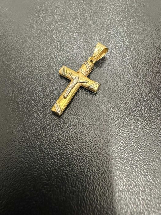 Hope Amanet P3 Pandantiv din AUR tip cruce / 1.63 gr / 14k