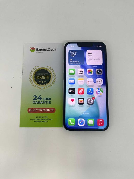 Telefon iPhone 14 128GB 85% Sb (Ag50 Galata B.9871) Garantie 2 ani!