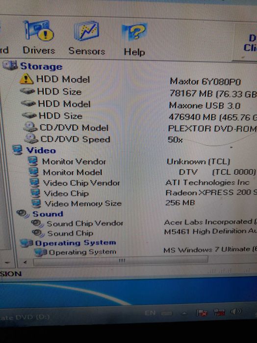 Unitate PC Acer Aspire T650