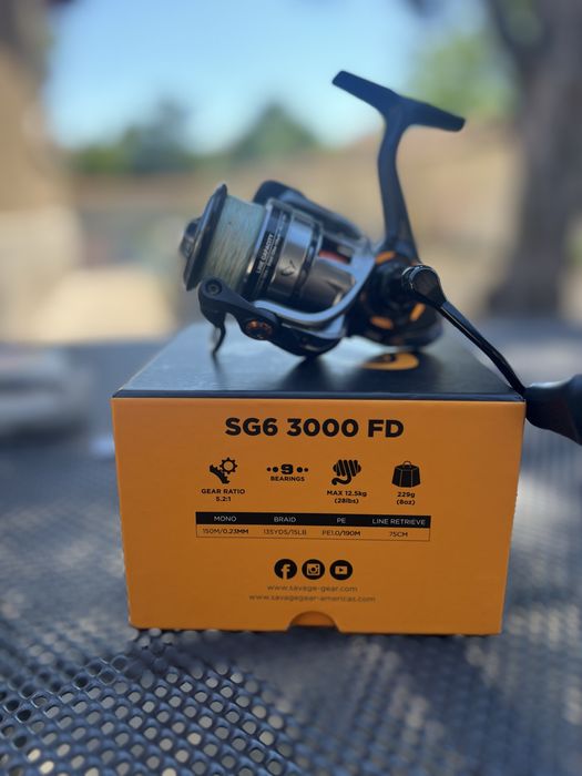 Спининг макара/макари SAVAGE GEAR SG6 3000 / SG8 4000