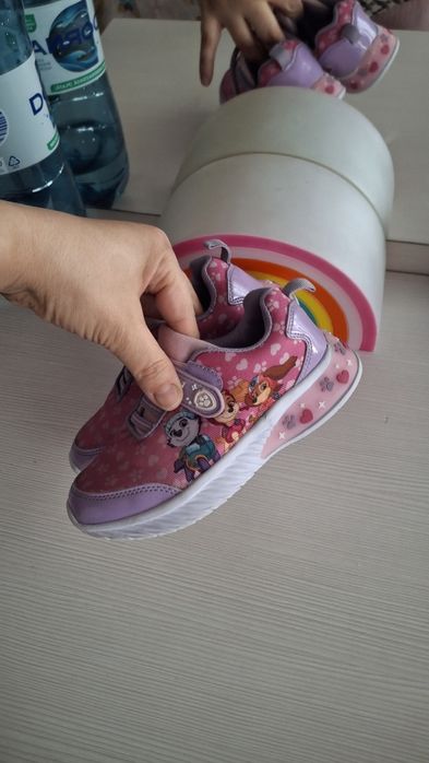 Sneakers/adidași fetițe Paw patrol cu luminițe 29