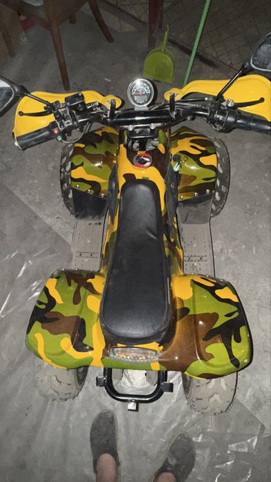 Детский электро квадроцикл GreenCamel