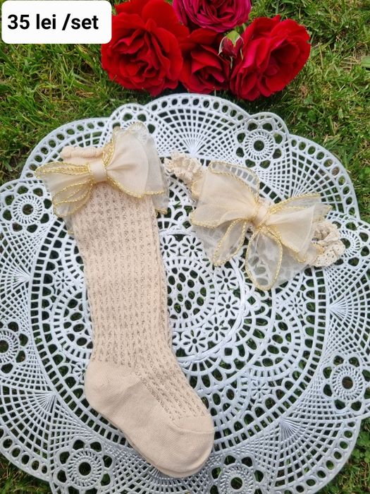 Sosete bebelusi  pana la genunchi